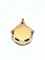 Pendentif Médaillon photo Art déco en or rose 18 carats 58 Facettes