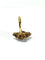 Bague 56.5 Bague poire en or jaune 18 carats, diamants et saphirs 58 Facettes
