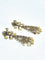 Boucles d'oreilles Boucles d’oreilles pendantes Méditerranéenne en or rose 18 carats 58 Facettes