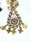 Boucles d'oreilles Boucles d’oreilles pendantes Méditerranéenne en or rose 18 carats 58 Facettes