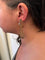 Boucles d'oreilles Boucles d’oreilles pendantes Méditerranéenne en or rose 18 carats 58 Facettes
