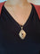 Pendentif Napoléon III - Médaillon broche en or rose 18 carats 58 Facettes