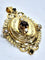 Pendentif Napoléon III - Médaillon broche en or rose 18 carats 58 Facettes