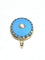 Pendentif Pendentif photo en or jaune 18 carats, émail et diamants 58 Facettes