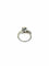 Bague 52 Bague en or blanc 18 carats avec perle et diamants 58 Facettes