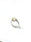Bague 52 Bague en or blanc 18 carats avec perle et diamants 58 Facettes