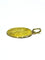 Pendentif Médaille de baptême - Ange et colombe en or jaune 18 carats 58 Facettes