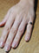 Bague 47 Bague en or jaune 18 carats et hématite 58 Facettes