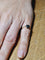 Bague 47 Bague en or jaune 18 carats et hématite 58 Facettes