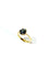 Bague 47 Bague en or jaune 18 carats et hématite 58 Facettes