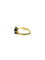 Bague 47 Bague en or jaune 18 carats et hématite 58 Facettes