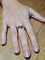 Bague 58 Bague ajourée en or jaune 18 carats 58 Facettes