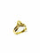 Bague 58 Bague ajourée en or jaune 18 carats 58 Facettes
