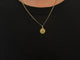 Pendentif Médaille Vierge - Pendentif en or jaune 18 carats 58 Facettes