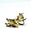 Pendentif Pendentif Taureau en or jaune 18 carats 58 Facettes