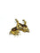 Pendentif Pendentif Taureau en or jaune 18 carats 58 Facettes