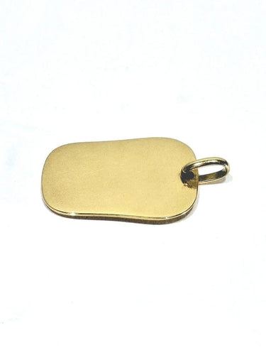Pendentif Augis - Médaille Vierge en or jaune 18 carats 58 Facettes