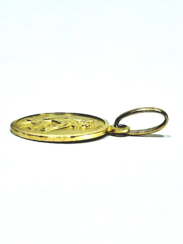 Pendentif Médaille Saint-Christophe - Pendentif en or jaune 18 carats 58 Facettes