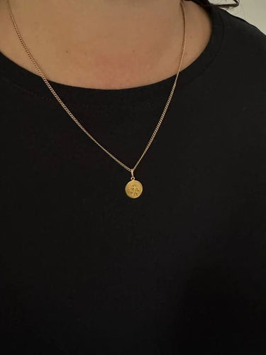 Pendentif Médaille Saint-Christophe - Pendentif en or jaune 18 carats 58 Facettes