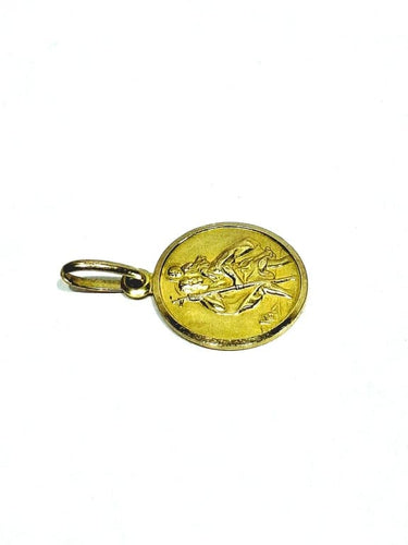 Pendentif Médaille Saint-Christophe - Pendentif en or jaune 18 carats 58 Facettes