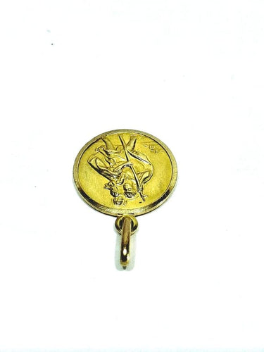 Pendentif Médaille Saint-Christophe - Pendentif en or jaune 18 carats 58 Facettes