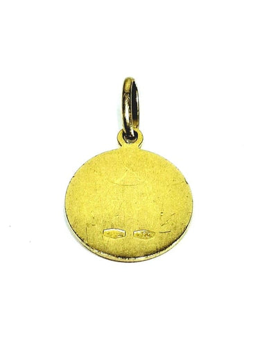 Pendentif Médaille Saint-Christophe - Pendentif en or jaune 18 carats 58 Facettes