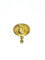 Pendentif Médaille de la Vierge en or jaune 18 carats et or rose 58 Facettes