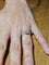 Bague 54 Bague étoile en or blanc 18 carats et diamants 58 Facettes