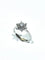 Bague 54 Bague étoile en or blanc 18 carats et diamants taille brillant 58 Facettes