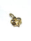 Pendentif Pendentif maison dans un cœur en or rose 18 carats 58 Facettes