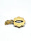 Pendentif Pendentif en or champagne 18 carats et topaze bleue 58 Facettes