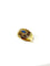 Bague 54 Bague en or jaune 18 carats avec saphir et diamants 58 Facettes