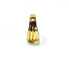 Bague 54 Bague en or jaune 18 carats avec saphir et diamants 58 Facettes