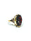 Bague 48 Bague en or champagne 18 carats au grenat 58 Facettes