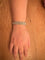 Bracelet Bracelet en or blanc ajouré avec diamants taille brillant 58 Facettes