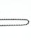 Collier Chaîne forçat en or blanc 18 carats 58 Facettes