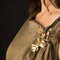 Broche Broche bouquet rétro en or jaune 18 carats et pierres 58 Facettes 18-264