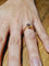 Bague 54 Solitaire - Bague en or jaune 18 carats et diamant 58 Facettes