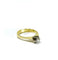 Bague 54 Solitaire - Bague en or jaune 18 carats et diamant 58 Facettes
