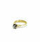 Bague 54 Solitaire - Bague en or jaune 18 carats et diamant 58 Facettes