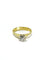Bague 54 Solitaire - Bague en or jaune 18 carats et diamant 58 Facettes
