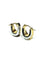 Boucles d'oreilles Boucles d'oreilles en or jaune et blanc 18 carats 58 Facettes