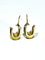 Boucles d'oreilles Boucles d'oreilles en or jaune et blanc 18 carats 58 Facettes