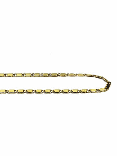 Collier Chaîne - Maille rectangulaire en or jaune 18 carats 58 Facettes