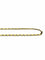 Collier Chaîne - Maille rectangulaire en or jaune 18 carats 58 Facettes