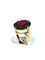 Bague 48 Bague en or champagne 18 carats et grenat 58 Facettes