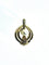Pendentif Pendentif ajouré en or jaune 18 carats et perle 58 Facettes