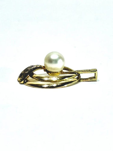 Pendentif Pendentif ajouré en or jaune 18 carats et perle 58 Facettes