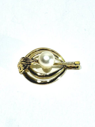 Pendentif Pendentif ajouré en or jaune 18 carats et perle 58 Facettes
