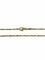 Collier Chaîne en or jaune et blanc 18 carats, maille palmier 58 Facettes